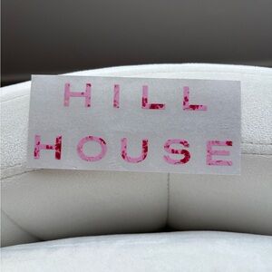Hill House Home Pink Letter Sticker